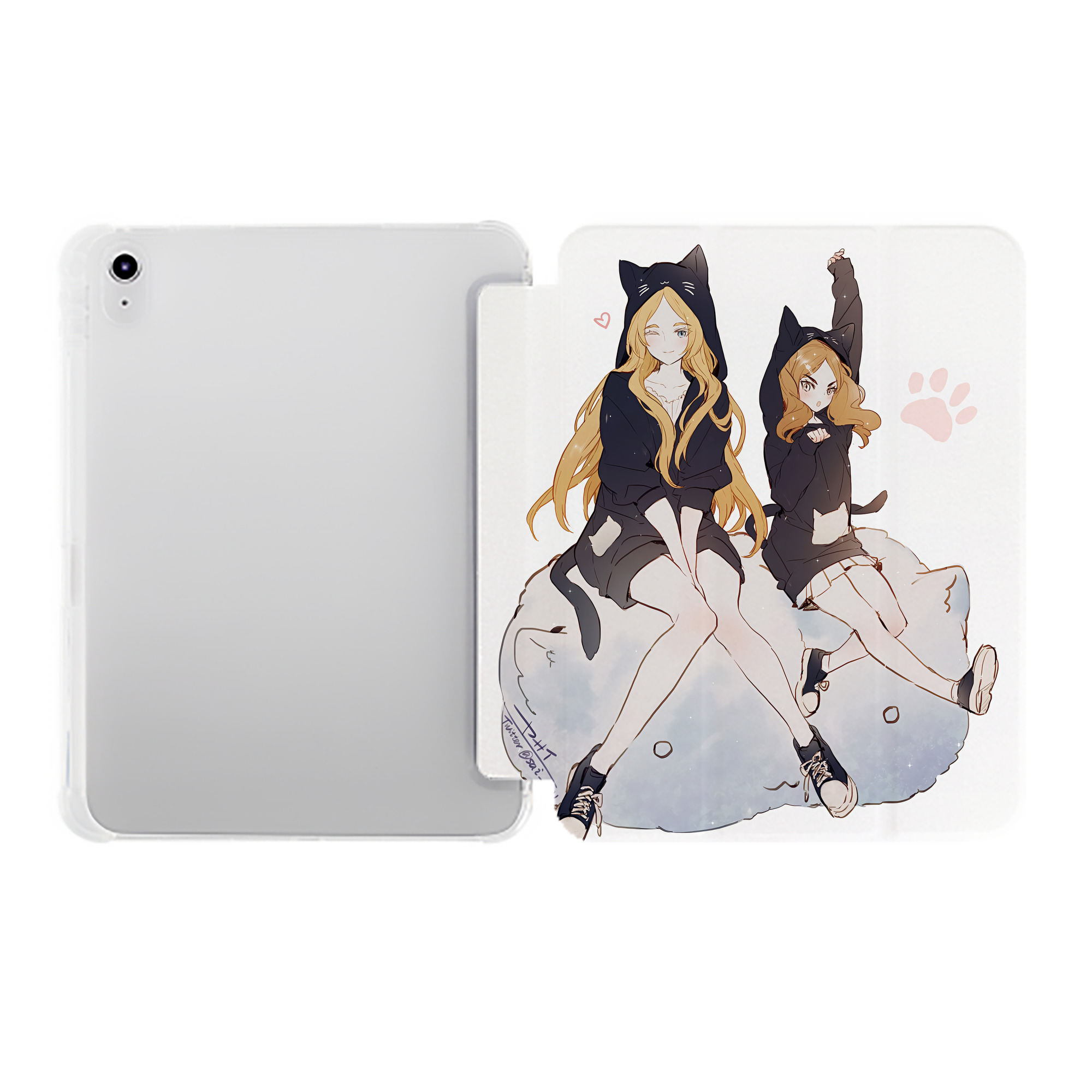 （画像用） ハイキュー!! Haikyu!! IPad ケース ペン収納付き 三つ折りスタンド PUレザー×シリコン 対応機種9.5/10.5/10.9インチ